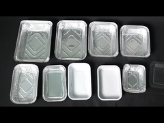 1000 штук прямоугольная одноразовая емкость из алюминиевой фольги