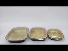 Плавная стена Черная и золотая 680 мл Обдольная фольга для выпечки и хранения