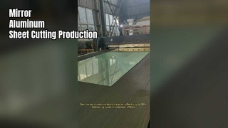 Светоотражающий алюминиевый зеркальный лист