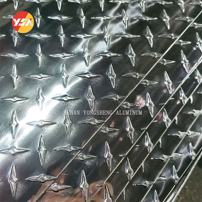3003 5754 6061 Aluminum Diamond Tread Plate Aluminum Checkered Plate Aluminium Sheet