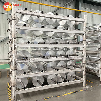 Laminated Food Packaging Aluminum Foil Roll 0.006-0.2mm Punching Processing Service
