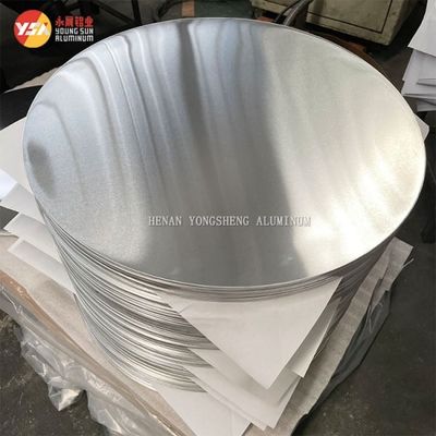 Round Aluminum Plate 3003 DC Aluminum Circle Cookware Making Custom Size High Flatness Burr Free Edge Food Grade