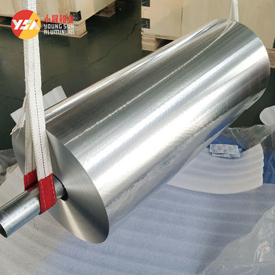 8006 Household Aluminum Foil Jumbo Roll 7-60 Micron Fast Food Grade Wrap