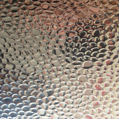 Оранжевая кожура штукатурка молот камень рельефное зеркало отражающие алюминиевые листы