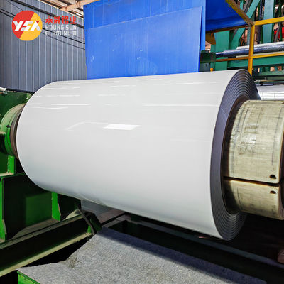Толщина покрытия PVDF 25 микрон 1050 1060 Алюминиевая рулонная заготовка