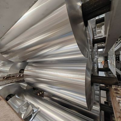Hydrophilic Aluminum Foil Jumbo Roll 1100 1120 3102 8011 Air Conditioner Heat Exchange Foil
