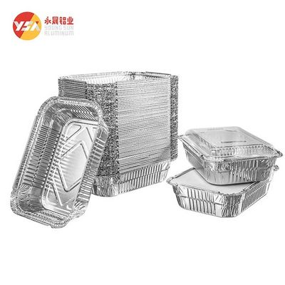 Customizable Disposable Aluminum Foil Lunch Box For Restaurants