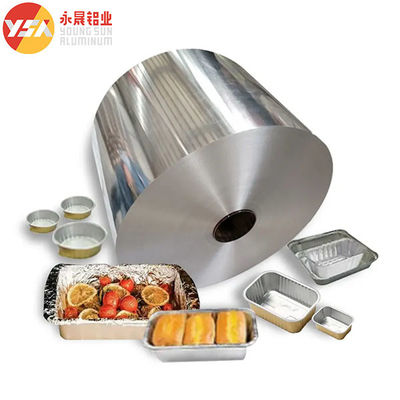 8006 Сплав H22 100mic Алюминиевая фольга Jumbo Roll Файлы для контейнеров пищевого качества