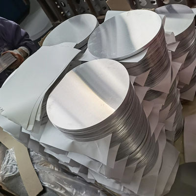 3000 Series Aluminum Circle Kitchenware H14 Custom Diameter High Flatness Burr Free Edge Food Grade
