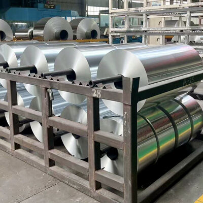 Certified Alloy Aluminum Foil Roll Cutting Service Food Packaging Insulation Wrap