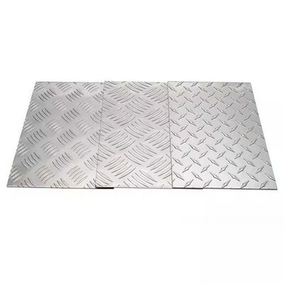 Embossed Aluminium Diamond Sheet 1060 1100 3003 5052 5754 Tread Aluminum Checker Plate