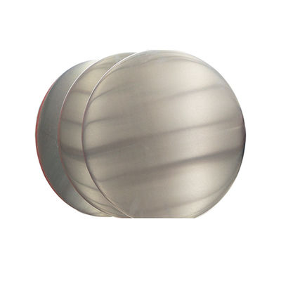 Round Aluminum Discs 1050 1060 1100 3003 Cookwares Custom Size High Flatness Burr Free Edge Food Grade