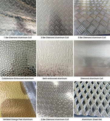 Алюминиевая Chequered плита H112 5 4x8 алюминиевой Адвокатур листа диаманта выбитого плитой алюминиевого