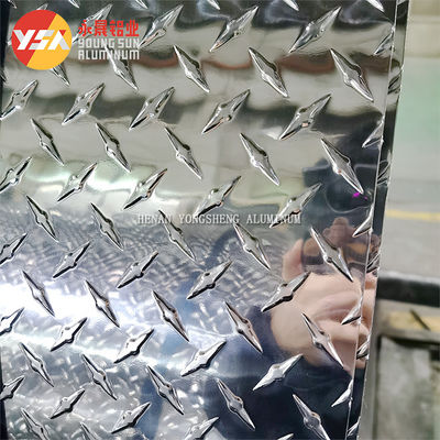 Custom 4 X 8 Aluminum Checker Plate 1.5mm 5754 5083 3003 Embossing Aluminum Diamond Plate Sheet Roll