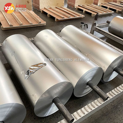 8006 8011 Алюминиевая фольга Jumbo Roll Food Container ID 76mm Корневая оберточная фольга