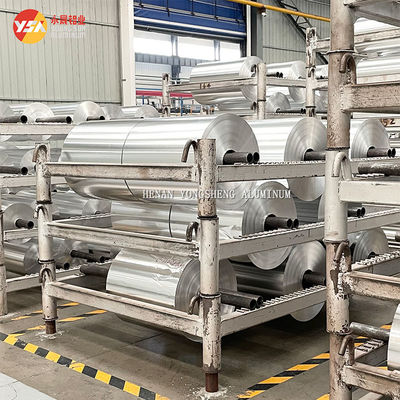 Household 6 Micron Aluminum Foil Jumbo Roll 150m Odorless Food Wrap Foil