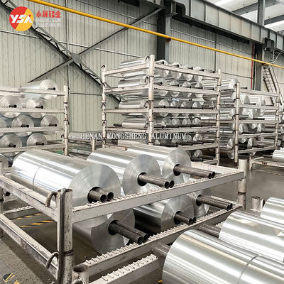 5a02 8006 Food Grade Aluminum Foil Jumbo Roll Anti Corrosion Wrap Foil